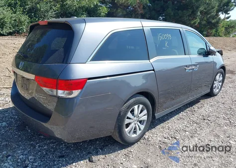 2016 Honda Odyssey Se z USA, uszkodzony, nr VIN 5FNRL5H38GB150038